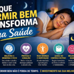 Porque dormir bem tranforma a sua saúde