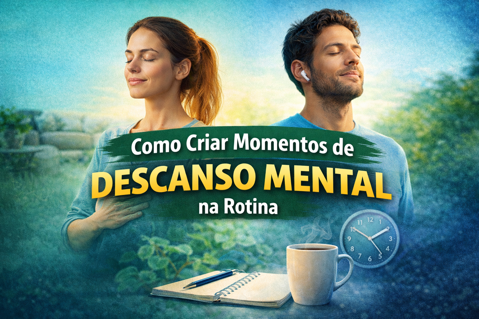 Aprenda como criar momentos de descanso mental na rotina e reduzir o estresse com práticas simples para melhorar sua saúde mental.