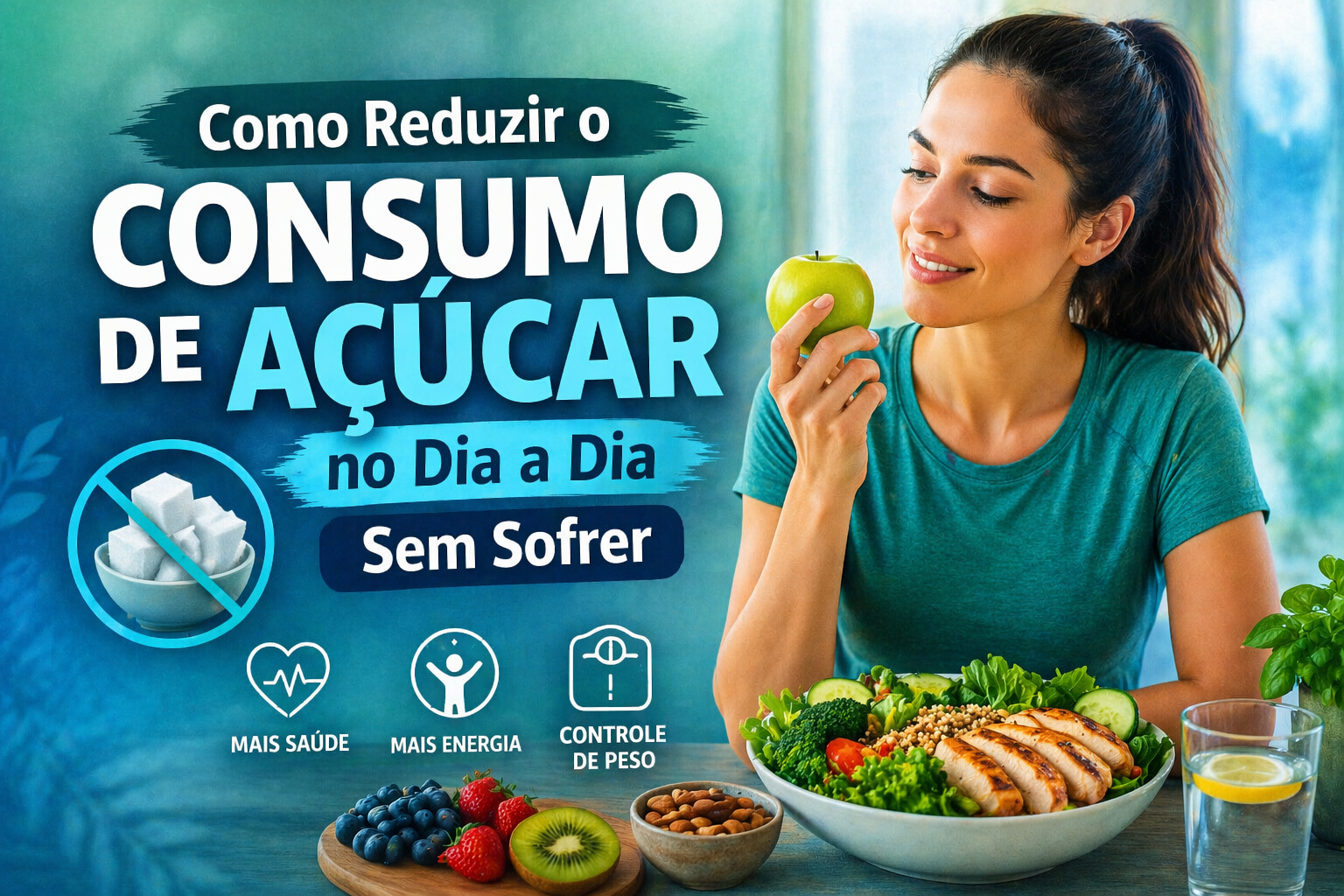 Aprenda como reduzir o consumo de açúcar no dia a dia sem sofrimento com dicas simples para melhorar sua saúde e alimentação.